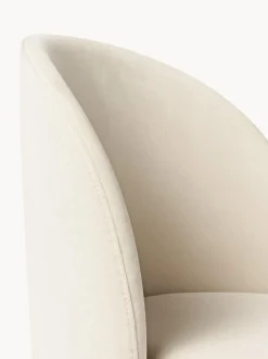 Silla Tapizada En Terciopelo Zeyno