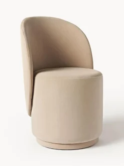 Silla Tapizada En Terciopelo Zeyno