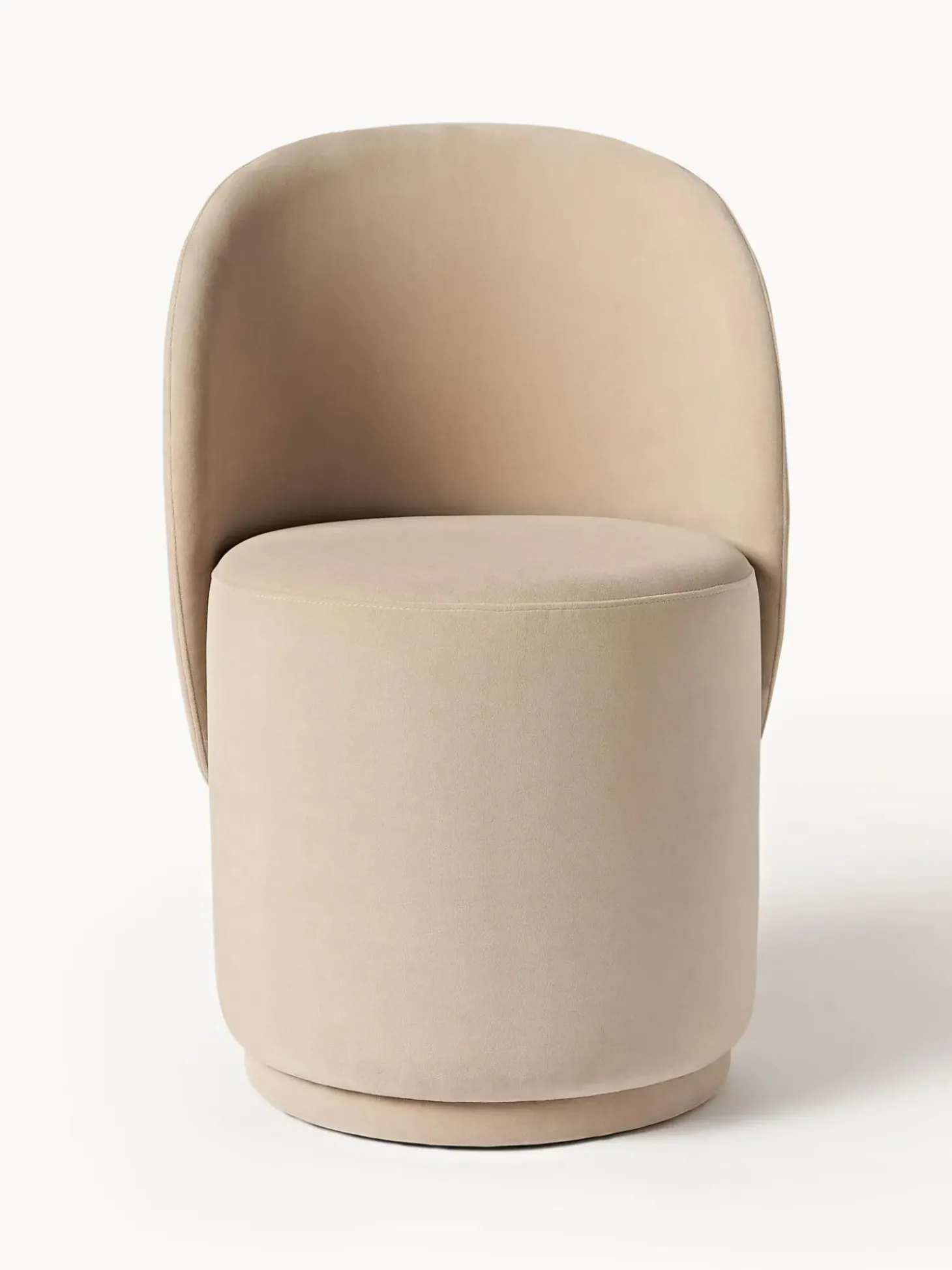 Silla Tapizada En Terciopelo Zeyno