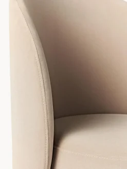 Silla Tapizada En Terciopelo Zeyno