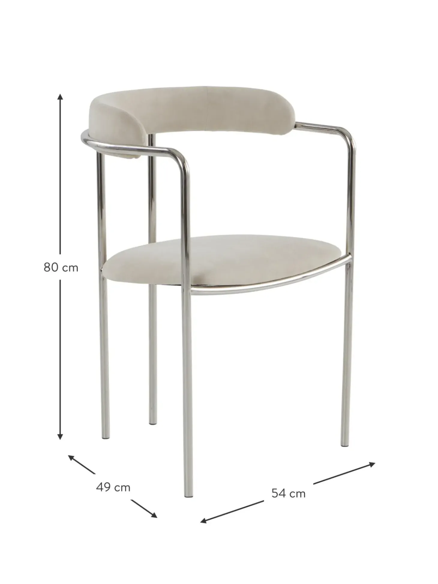 Silla Tapizada Maryland