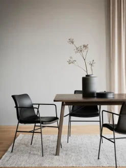 Sillas Con Reposabrazos De Cuero Sintetico Huntingbay, 2 Uds.