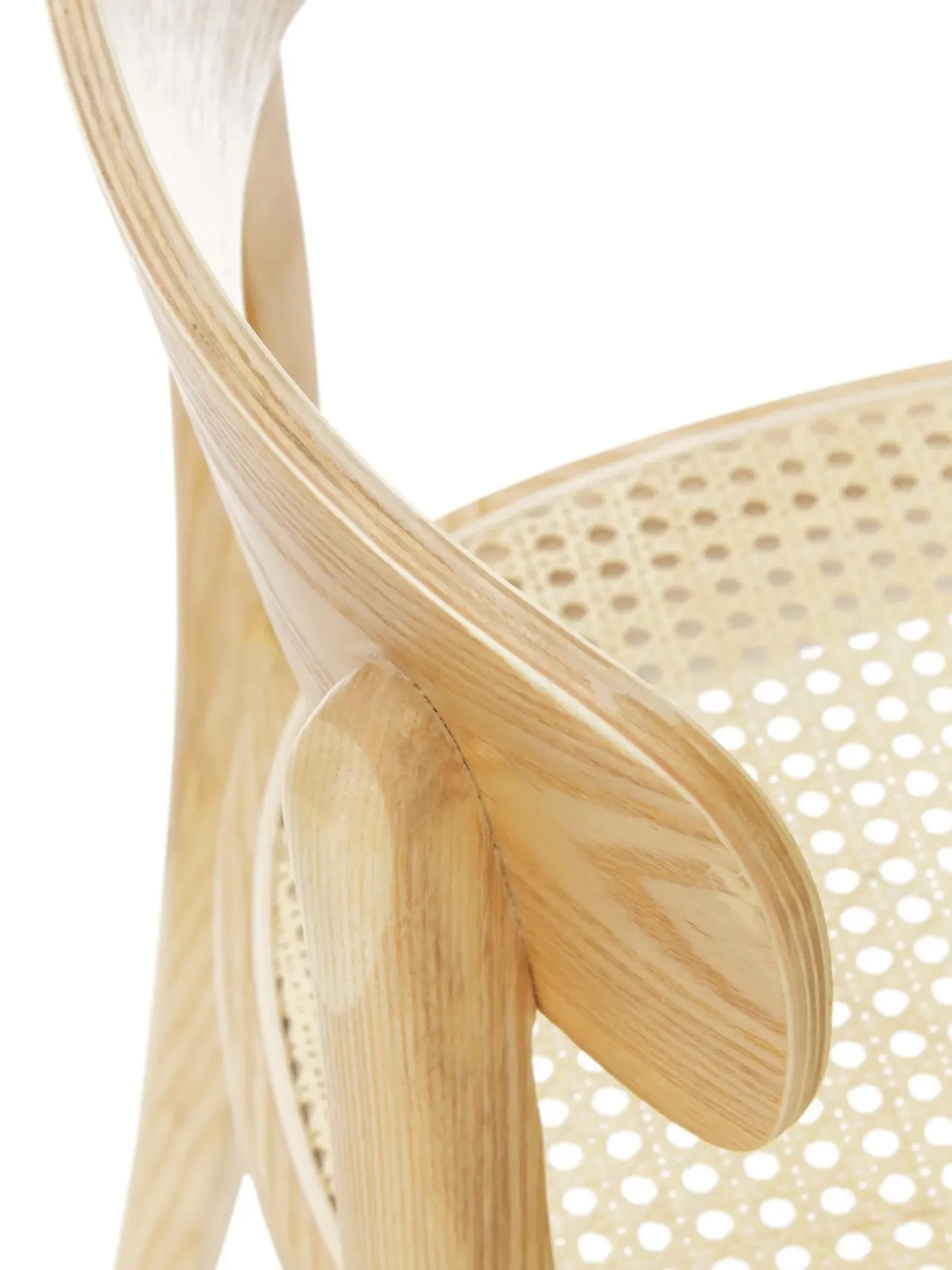 Sillas De Madera Con Tejido Vienes Richie, 2 Uds.