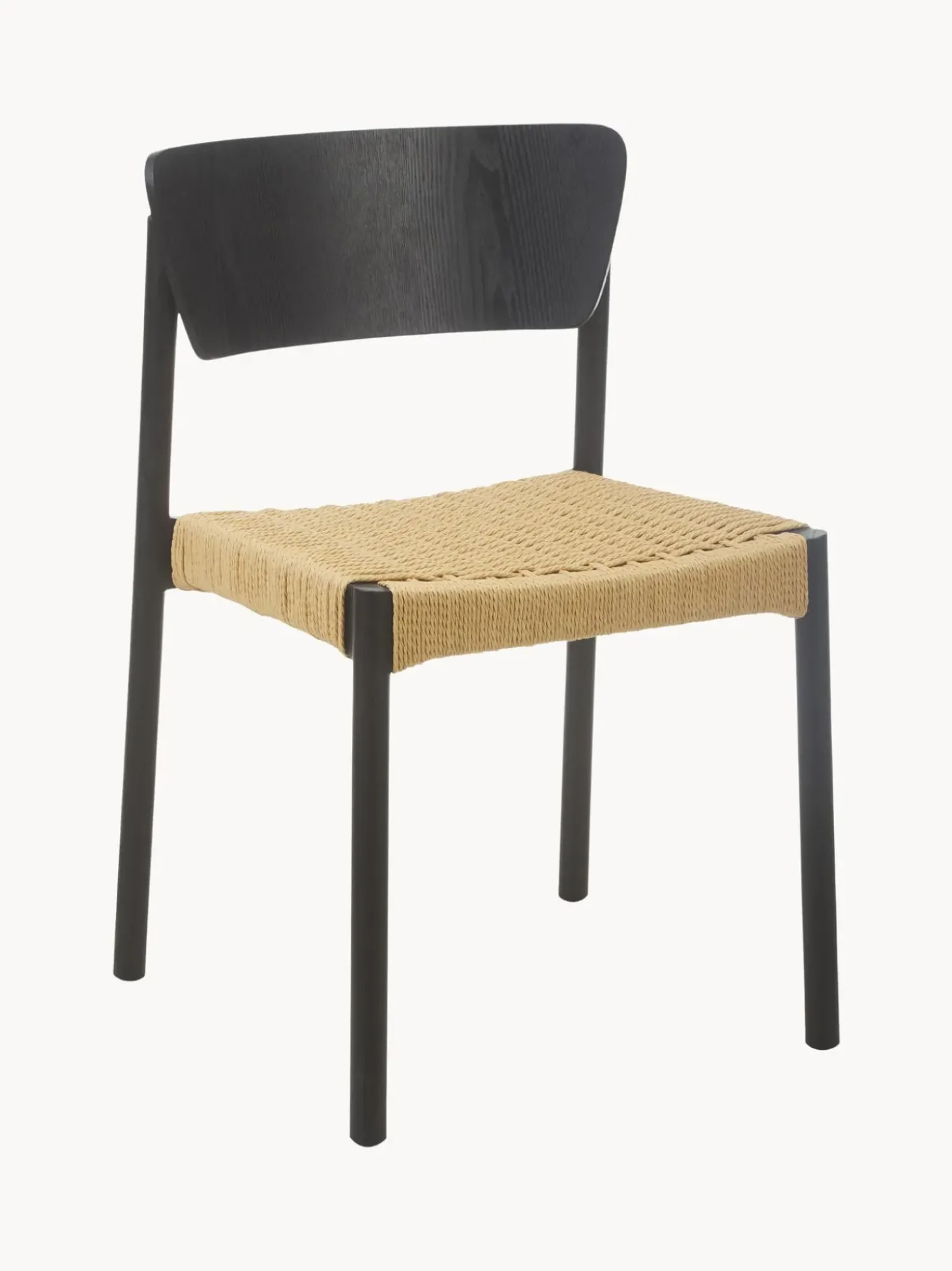 Sillas De Madera Y Ratan Danny, 2 Uds.