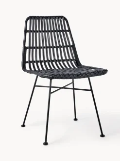 Sillas De Ratan Costa, 2 Uds.