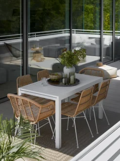 Sillas De Ratan Costa, 2 Uds.