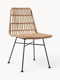 Sillas De Ratan Costa, 2 Uds.