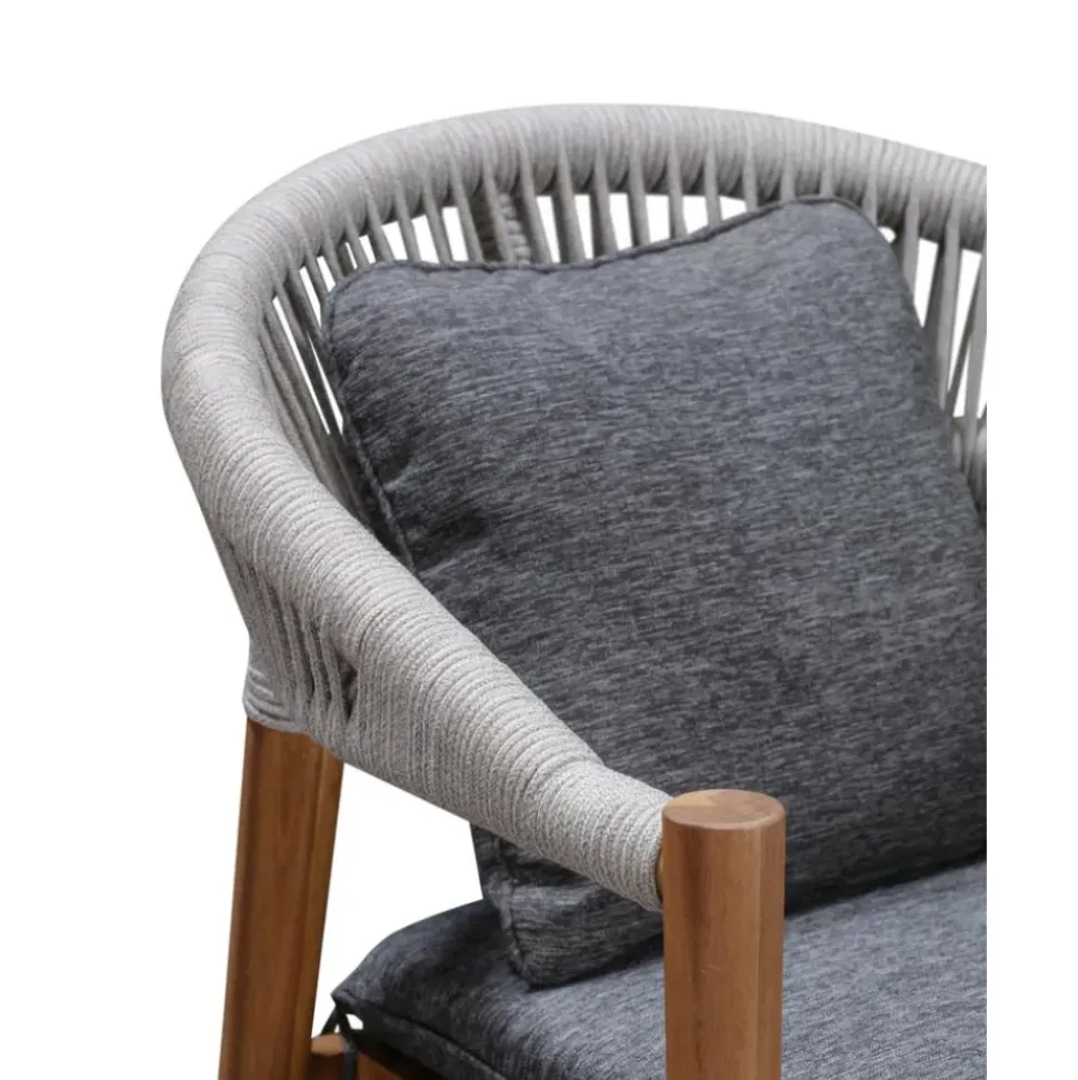 Sillas Para Exterior De Madera De Acacia Malmo 2 Uds.