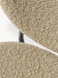 Sillas Tapizada En Tejido Boucle Ulrica, 2 Uds.