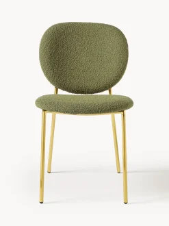 Sillas Tapizada En Tejido Boucle Ulrica, 2 Uds.