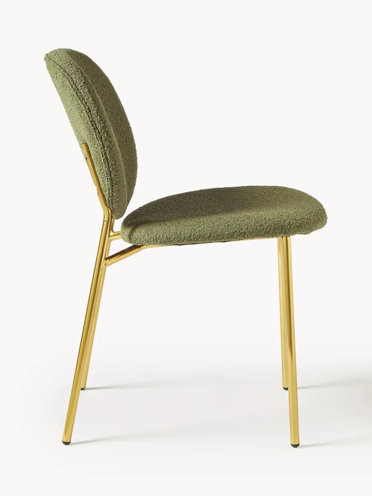 Sillas Tapizada En Tejido Boucle Ulrica, 2 Uds.