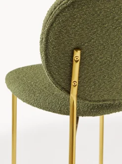 Sillas Tapizada En Tejido Boucle Ulrica, 2 Uds.