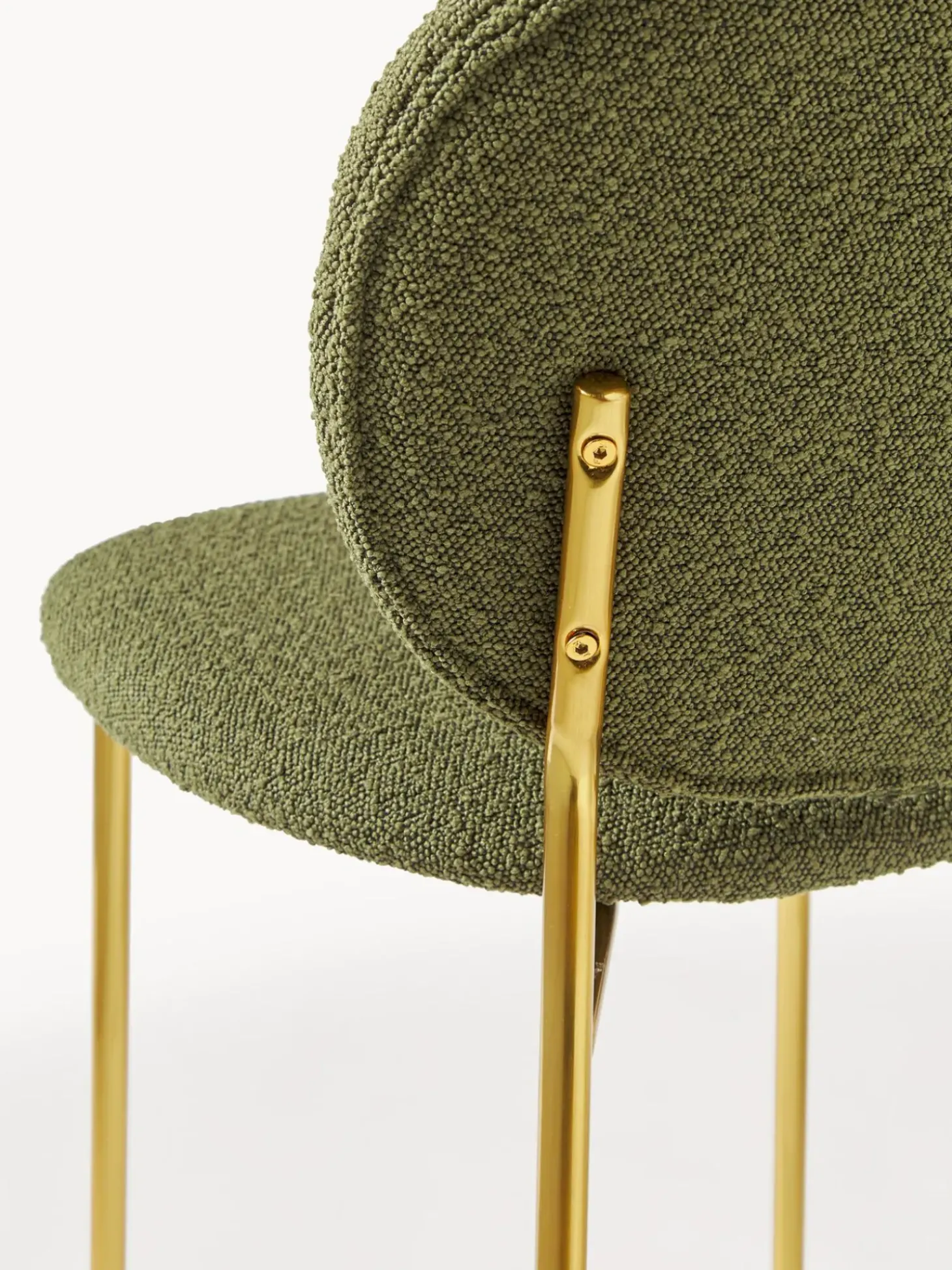 Sillas Tapizada En Tejido Boucle Ulrica, 2 Uds.