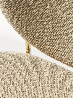 Sillas Tapizada En Tejido Boucle Ulrica, 2 Uds.