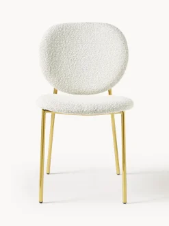 Sillas Tapizada En Tejido Boucle Ulrica, 2 Uds.