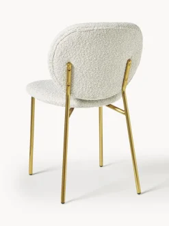 Sillas Tapizada En Tejido Boucle Ulrica, 2 Uds.