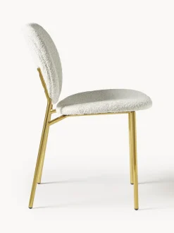 Sillas Tapizada En Tejido Boucle Ulrica, 2 Uds.