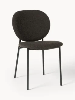 Sillas Tapizada En Tejido Boucle Ulrica, 2 Uds.