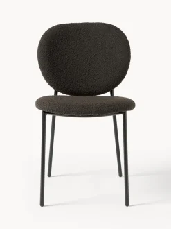 Sillas Tapizada En Tejido Boucle Ulrica, 2 Uds.