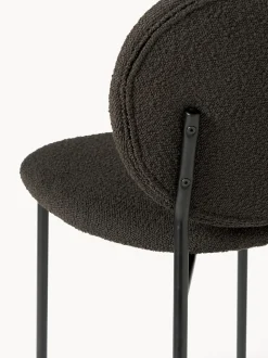 Sillas Tapizada En Tejido Boucle Ulrica, 2 Uds.