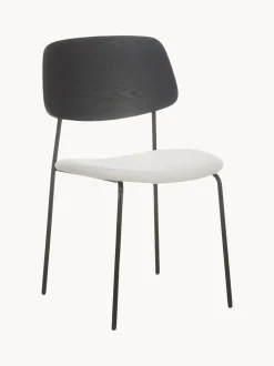 Sillas Tapizadas Con Asiento Tapizado Nadja, 2 Uds.