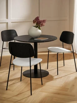 Sillas Tapizadas Con Asiento Tapizado Nadja, 2 Uds.