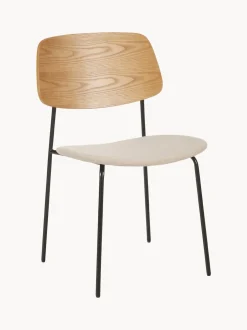 Sillas Tapizadas Con Asiento Tapizado Nadja, 2 Uds.