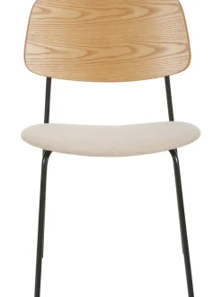 Sillas Tapizadas Con Asiento Tapizado Nadja, 2 Uds.