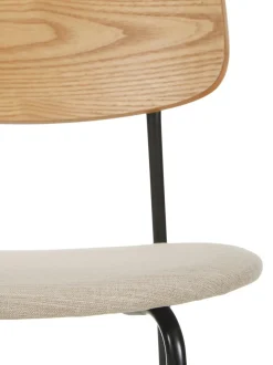 Sillas Tapizadas Con Asiento Tapizado Nadja, 2 Uds.