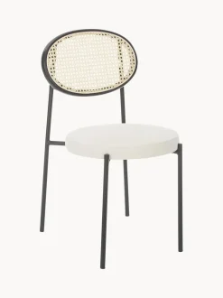 Sillas Tapizadas Con Tejido Vienes Remy, 2 Uds.