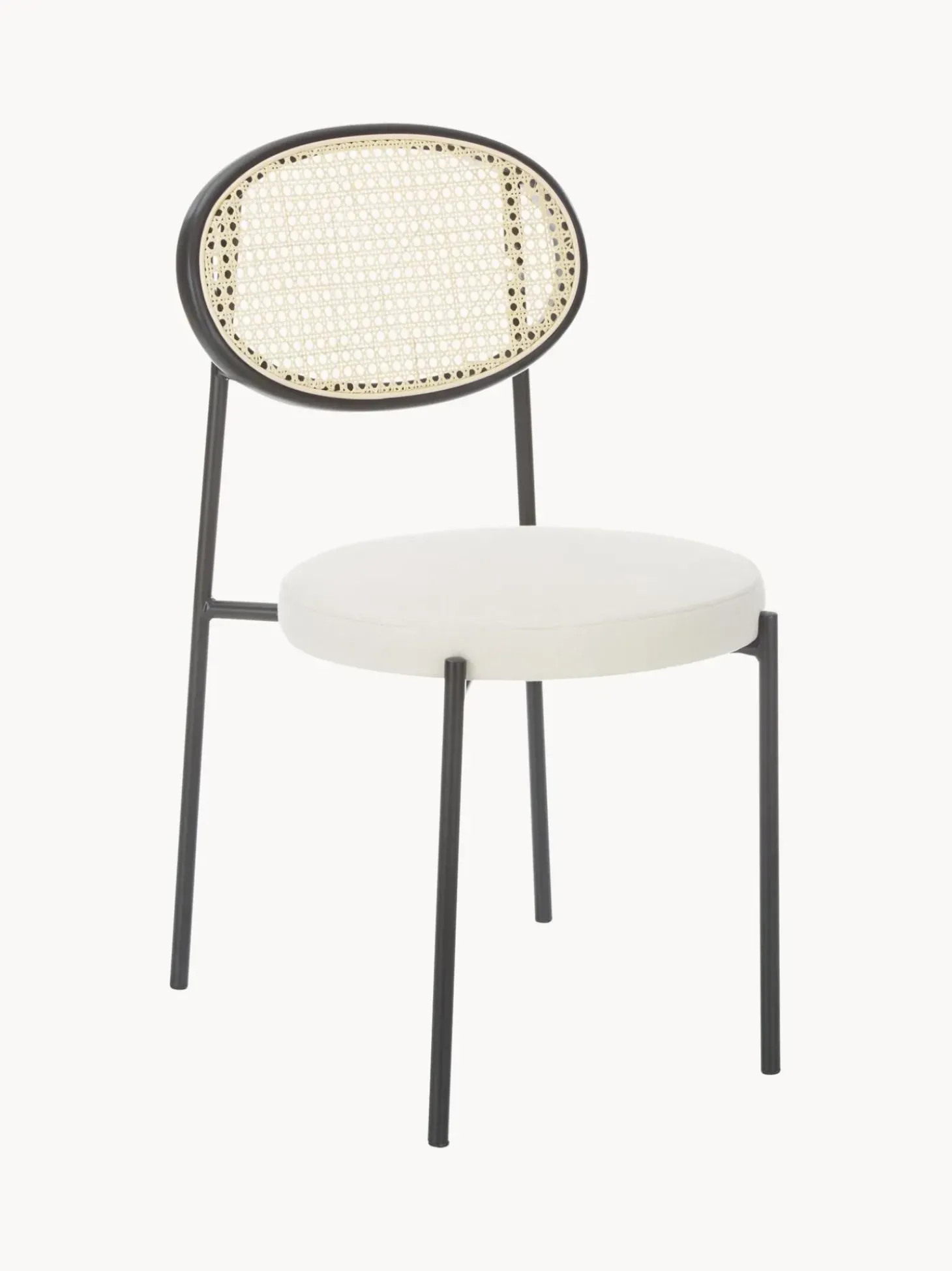 Sillas Tapizadas Con Tejido Vienes Remy, 2 Uds.