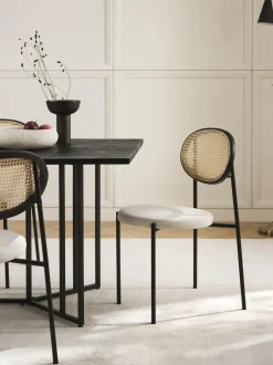 Sillas Tapizadas Con Tejido Vienes Remy, 2 Uds.