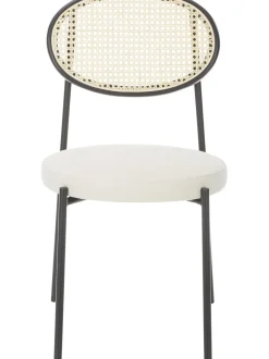 Sillas Tapizadas Con Tejido Vienes Remy, 2 Uds.