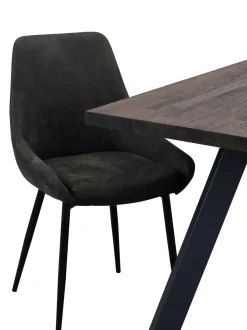 Sillas Tapizadas En Cuero Sintetico Sierra, 2 Uds.