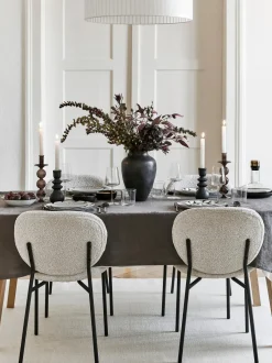 Sillas Tapizadas En Tejido Boucle Ulrica, 2 Uds.