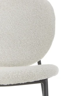 Sillas Tapizadas En Tejido Boucle Ulrica, 2 Uds.