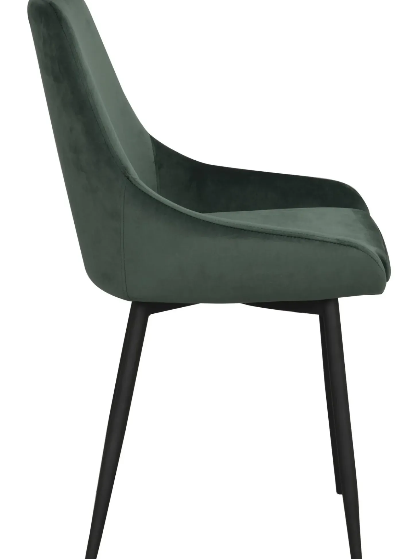 Sillas Tapizadas En Terciopelo Sierra, 2 Uds.