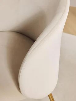 Sillas Tapizadas En Terciopelo Luisa, 2 Uds.