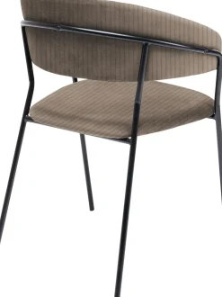 Sillas Tapizadas En Terciopelo Belle, 2 Uds.