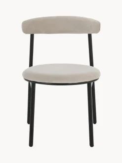 Sillas Tapizadas En Terciopelo Doggi, 2 Uds