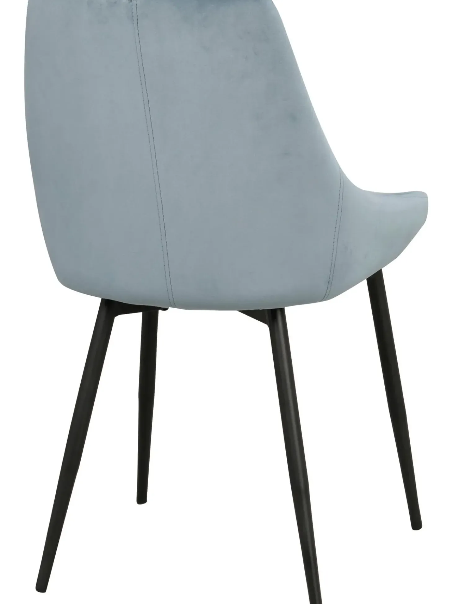 Sillas Tapizadas En Terciopelo Sierra, 2 Uds.