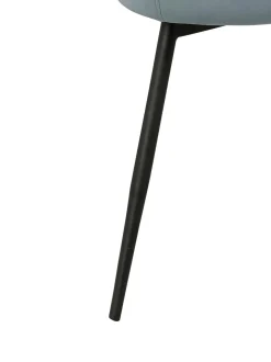 Sillas Tapizadas En Terciopelo Sierra, 2 Uds.