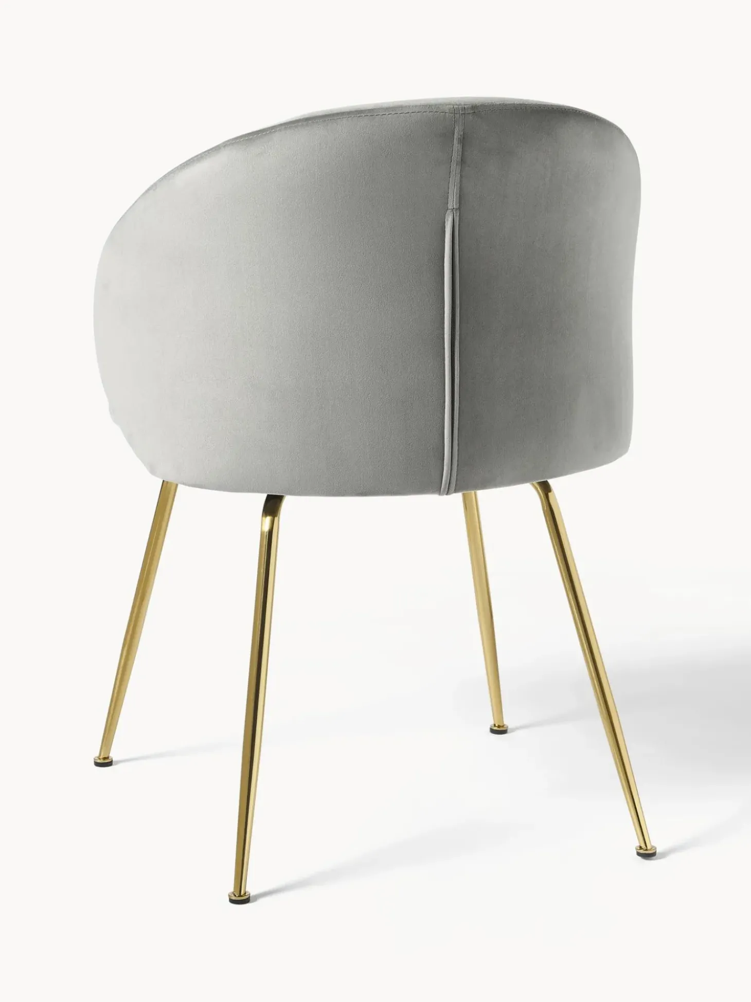 Sillas Tapizadas En Terciopelo Luisa, 2 Uds.