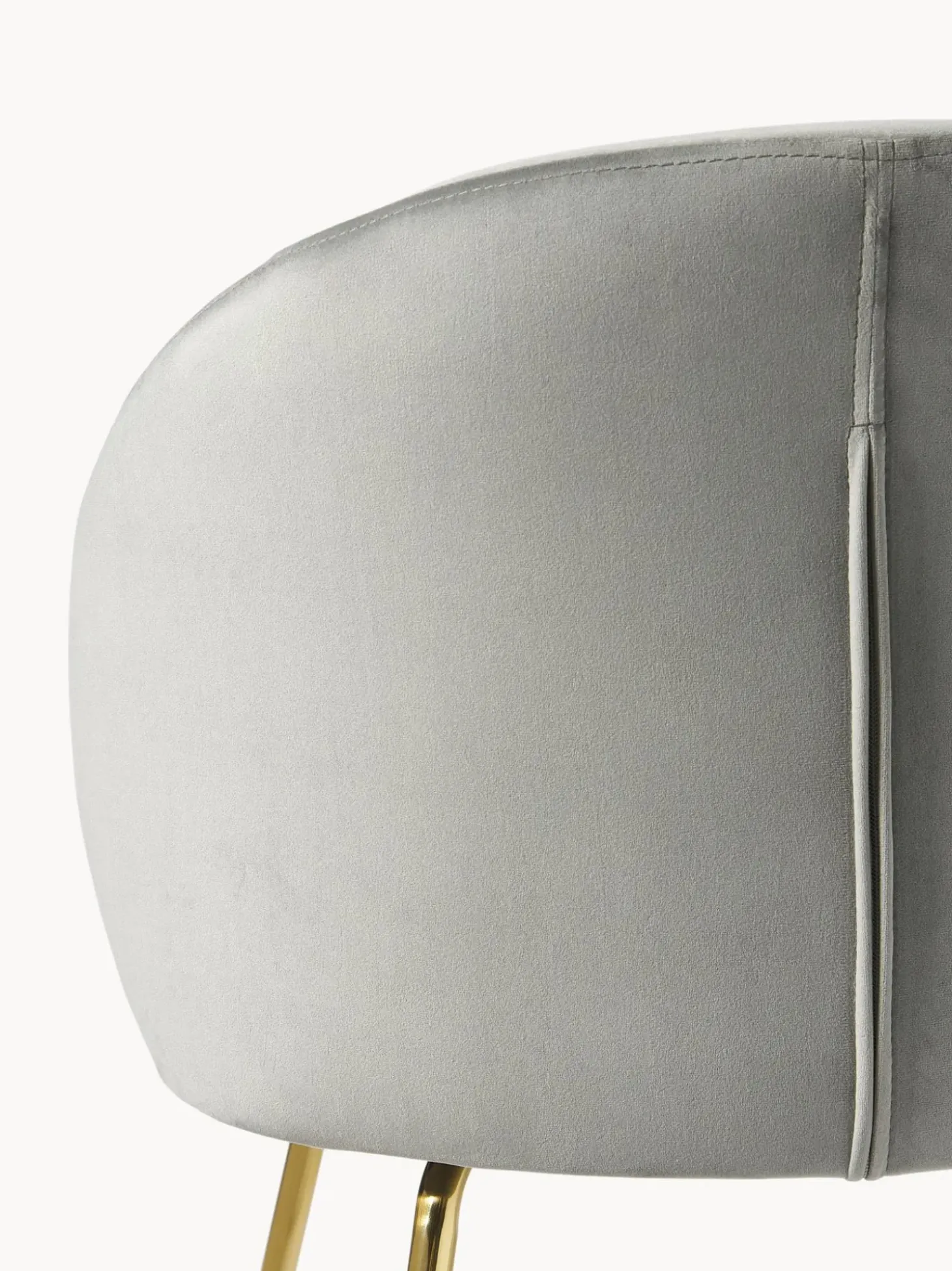 Sillas Tapizadas En Terciopelo Luisa, 2 Uds.