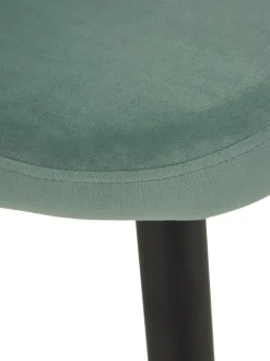 Sillas Tapizadas En Terciopelo Amy, 2 Uds.