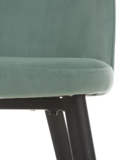 Sillas Tapizadas En Terciopelo Amy, 2 Uds.