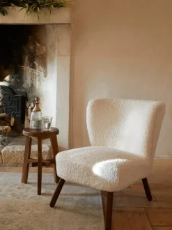 Sillon Coctel De Borreguillo Robine