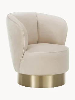 Sillon Coctel De Terciopelo Olivia