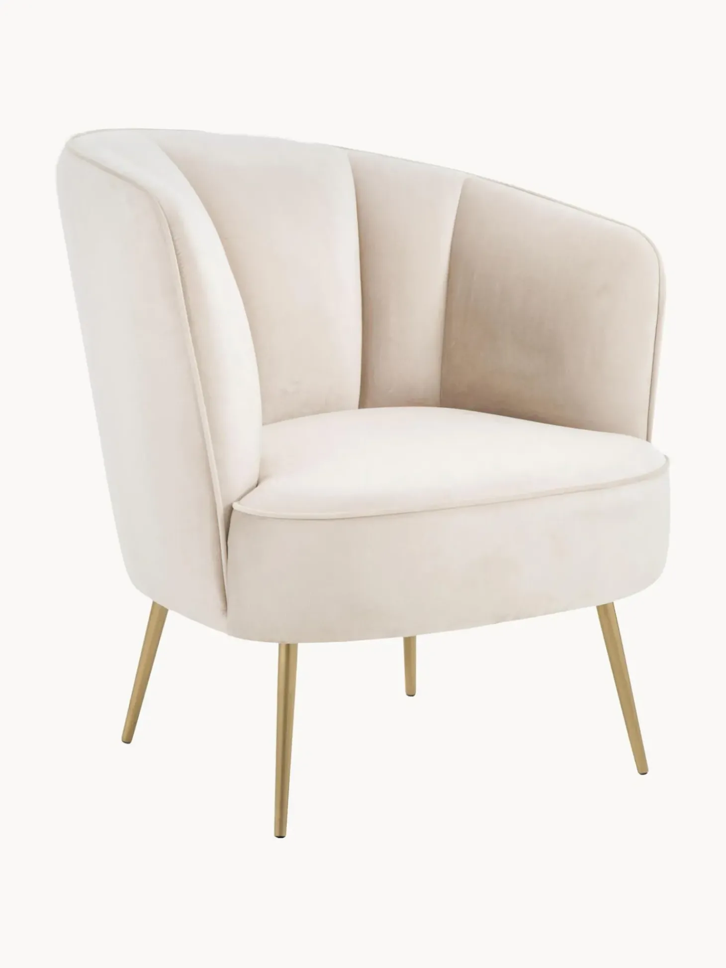 Sillon Coctel De Terciopelo Louise