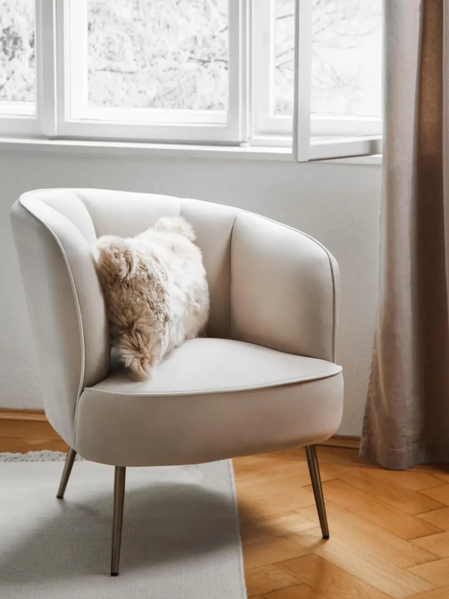 Sillon Coctel De Terciopelo Louise